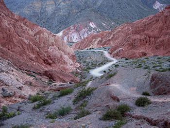 above Purmamarca Jujuy