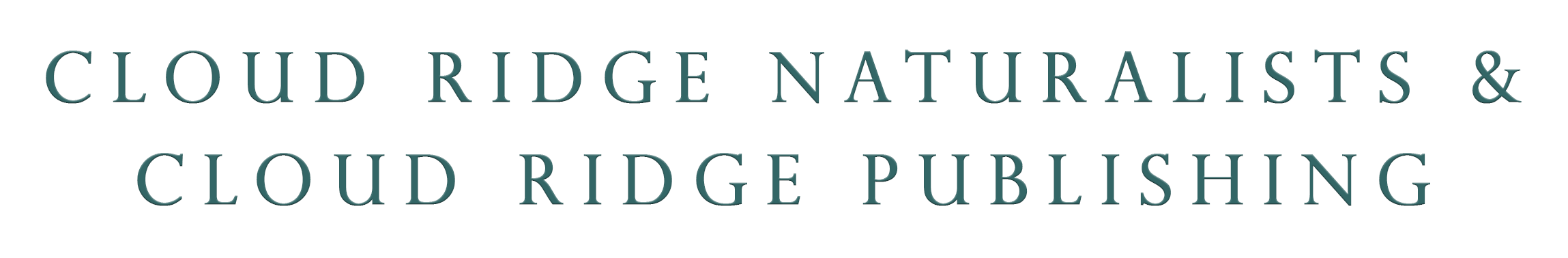 Cloud Ridge Naturalists Field Discovery Seminars 2018